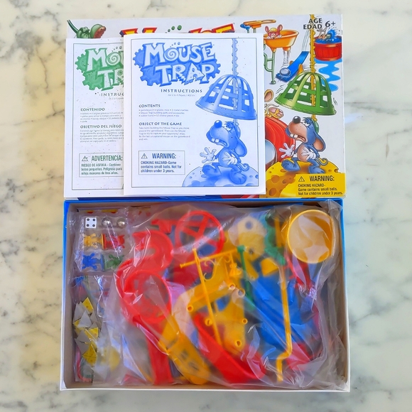 Vintage 2005 Hasbro Mouse Trap. A Game Of Zany Action On A Crazy Contraption! - Picture 7 of 7
